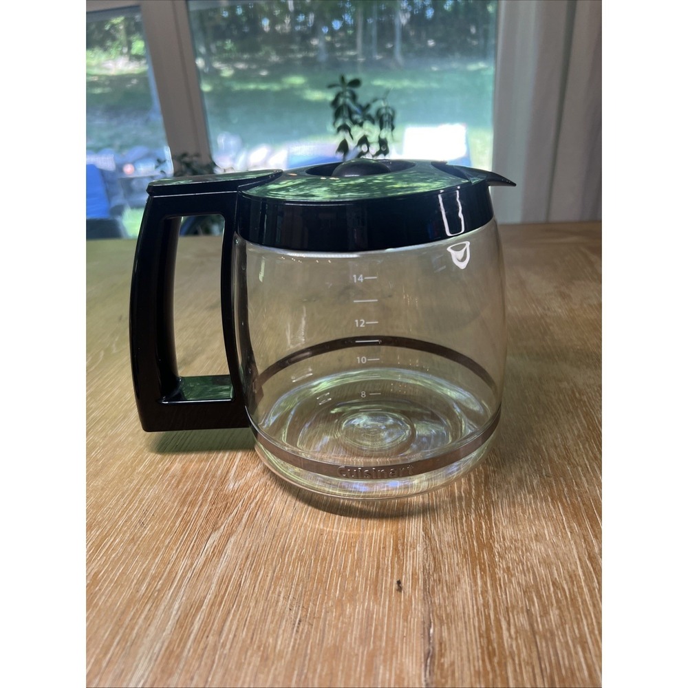 Cuisinart 14 Cup Black Coffee Carafe Pot Replacement Part DCC-2200, DCC-2600 etc